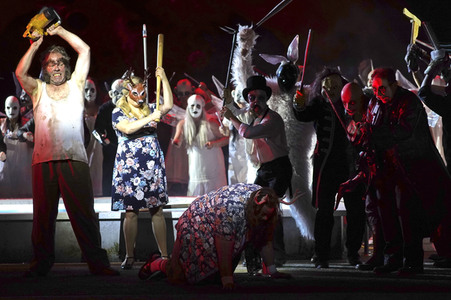 Fotoprobe 'Die lustigen Weiber von Windsor' in Berlin