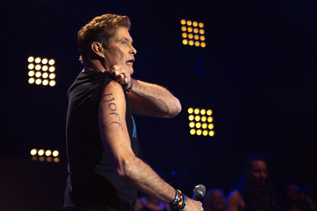 Konzert von David Hasselhoff in Berlin