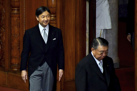 Diät-Sitzung des japanischen Parlaments in Tokio