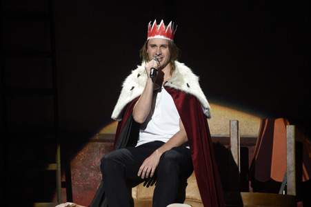 Theaterprobe 'Rio Reiser - Mein Name ist Mensch' in Berlin