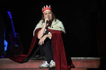 Theaterprobe 'Rio Reiser - Mein Name ist Mensch' in Berlin