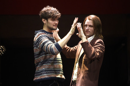 Theaterprobe 'Rio Reiser - Mein Name ist Mensch' in Berlin