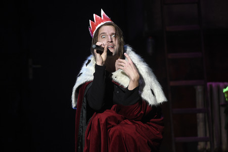 Theaterprobe 'Rio Reiser - Mein Name ist Mensch' in Berlin