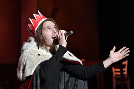 Theaterprobe 'Rio Reiser - Mein Name ist Mensch' in Berlin