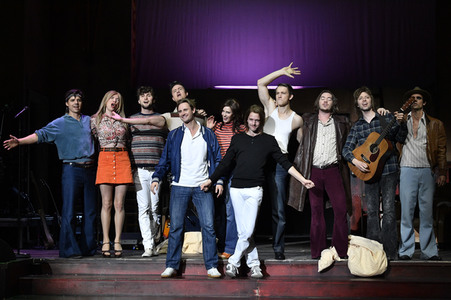 Theaterprobe 'Rio Reiser - Mein Name ist Mensch' in Berlin