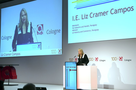 Eröffnung der Lebensmittelmresse Anuga in Köln