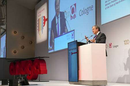 Eröffnung der Lebensmittelmresse Anuga in Köln