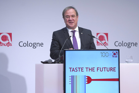 Eröffnung der Lebensmittelmresse Anuga in Köln