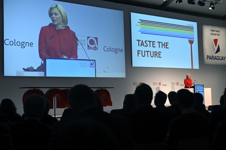 Eröffnung der Lebensmittelmresse Anuga in Köln