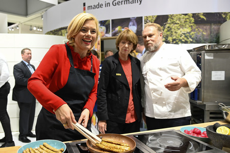Eröffnung der Lebensmittelmresse Anuga in Köln