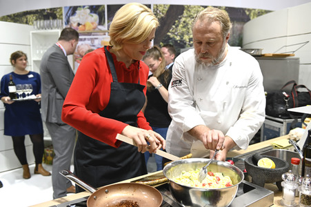 Eröffnung der Lebensmittelmresse Anuga in Köln