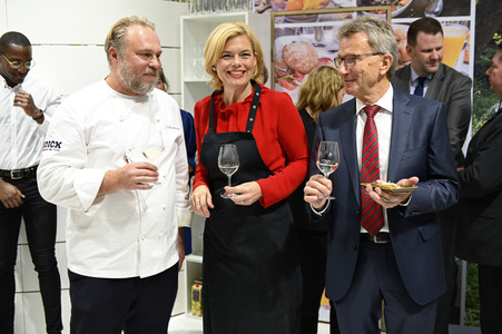 Eröffnung der Lebensmittelmresse Anuga in Köln