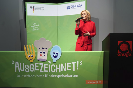 Eröffnung der Lebensmittelmresse Anuga in Köln