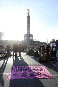 Extinction Rebellion Protestaktion in Berlin