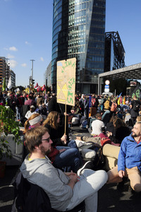 Extinction Rebellion Protestaktion in Berlin
