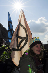 Extinction Rebellion Protestaktion in Berlin