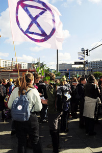 Extinction Rebellion Protestaktion in Berlin