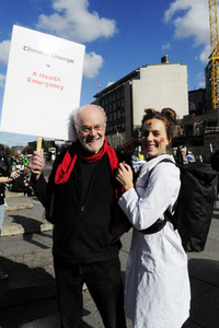 Extinction Rebellion Protestaktion in Berlin