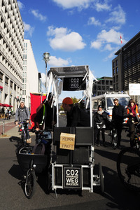 Extinction Rebellion Protestaktion in Berlin