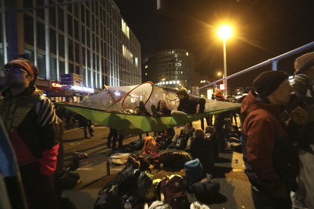 Extinction Rebellion Protestaktion in Berlin