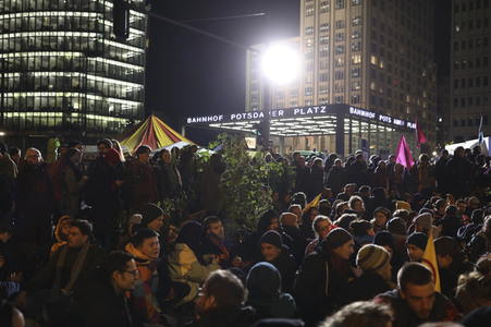 Extinction Rebellion Protestaktion in Berlin