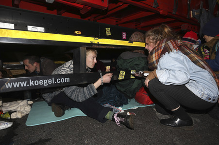 Extinction Rebellion Protestaktion in Berlin