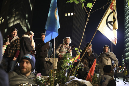 Extinction Rebellion Protestaktion in Berlin