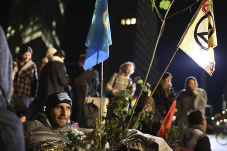 Extinction Rebellion Protestaktion in Berlin