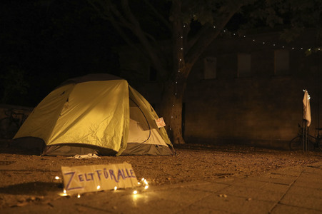 Extinction Rebellion Protestaktion in Berlin