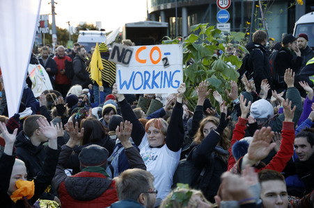 Extinction Rebellion Protestaktion in Berlin