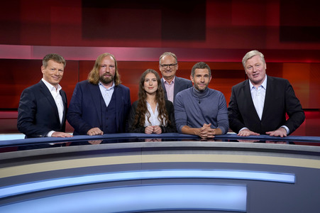 Talkshow 'hart aber fair' in Berlin