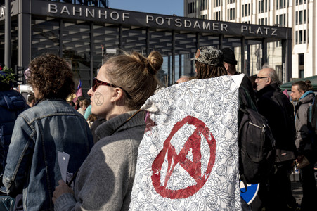 Extinction Rebellion Protestaktion in Berlin