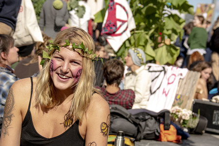 Extinction Rebellion Protestaktion in Berlin