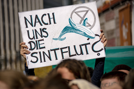 Extinction Rebellion Protestaktion in Berlin