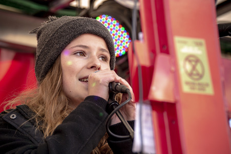 Extinction Rebellion Protestaktion in Berlin