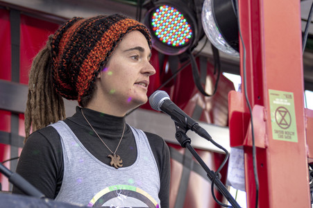 Extinction Rebellion Protestaktion in Berlin