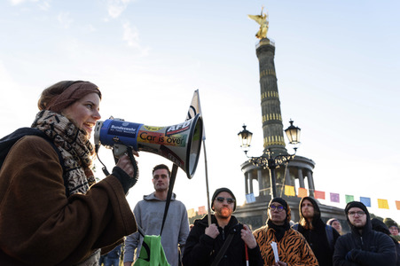 Extinction Rebellion Protestaktion in Berlin