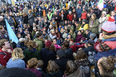 Extinction Rebellion Protestaktion in Berlin