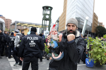 Extinction Rebellion Protestaktion in Berlin