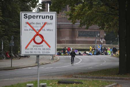 Extinction Rebellion Protestaktion in Berlin