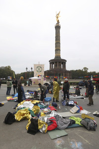 Extinction Rebellion Protestaktion in Berlin