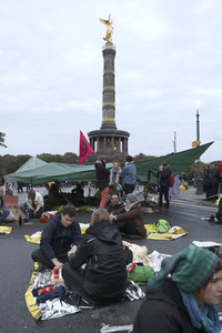 Extinction Rebellion Protestaktion in Berlin