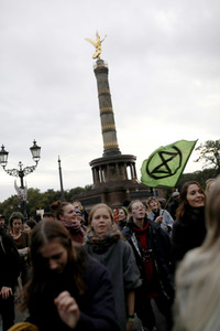 Extinction Rebellion Protestaktion in Berlin