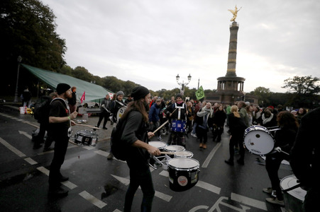 Extinction Rebellion Protestaktion in Berlin