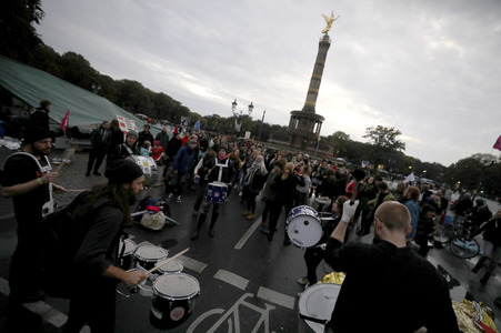 Extinction Rebellion Protestaktion in Berlin