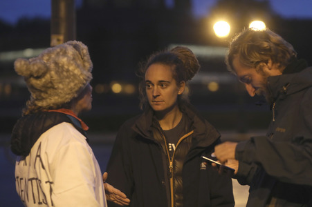 Extinction Rebellion Protestaktion in Berlin
