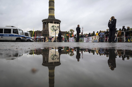 Extinction Rebellion Protestaktion in Berlin