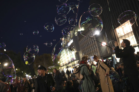 Extinction Rebellion Protestaktion in Berlin