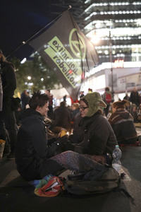 Extinction Rebellion Protestaktion in Berlin