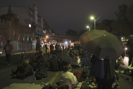 Extinction Rebellion Protestaktion in Berlin